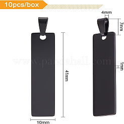 10 pendentif en acier inoxydable 304&nbsp;STAS-BC0003-27B