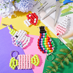 Kit de fabrication de porte-clés de bricolage&nbsp;DIY-SC0023-63