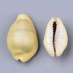 Perle naturali di conchiglia di ciprea&nbsp;X-SSHEL-N034-A-26