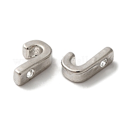 Platinierte Legierungsperlen&nbsp;PALLOY-CJC0001-64P-J
