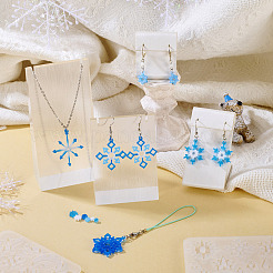 2 stücke 2 arten schneeflocke serie diy silikon ornamente anhänger formen&nbsp;SIMO-TA0001-13