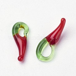 Colgantes artesanales de lampwork&nbsp;LAMP-S126-2
