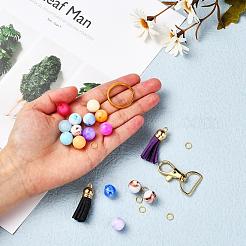 DIY Schlüsselbund machen Kits&nbsp;DIY-YW0002-93G
