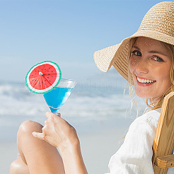 2 Beutel Regenschirm mit Wassermelonenmuster&nbsp;AJEW-CP0007-28