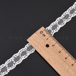 Spitzenbesatz Nylonband für Schmuck machen&nbsp;ORIB-L005-35