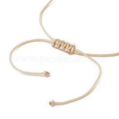Natürliches geflochtenes Perlenarmband mit gemischten Edelsteinen&nbsp;BJEW-JB09761