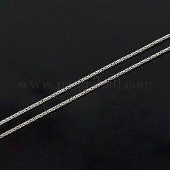 Colliers en argent sterling plaqué rhodium anti-ternissement 925&nbsp;STER-M034-40A