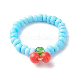 Anelli da dito con perline di semi di vetro&nbsp;RJEW-TA00002