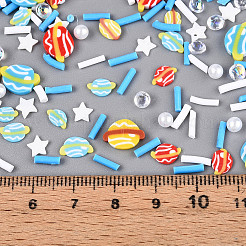 Handgemachter Ton-Cabochon&nbsp;CLAY-N013-12