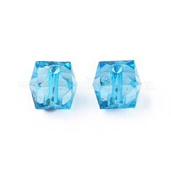 Perles en acrylique transparente&nbsp;MACR-S373-132-B08