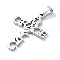 Pendenti in acciaio inossidabile 304 anti-ossidazione&nbsp;LS-STAS-C097-14P