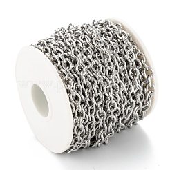 Chaînes de câbles texturées en acier inoxydable 304 résistant au ternissement&nbsp;CHS-O010-04P