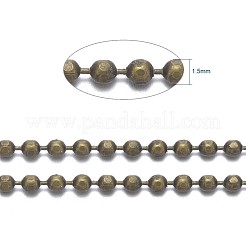 Catene a sfera in ottone&nbsp;X-CHC013Y-AB