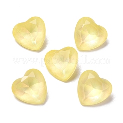 Cabochons en strass à dos pointu en verre facetté k5&nbsp;GLAA-H106-C01-M