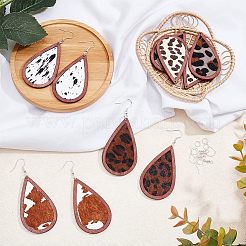 Kit de fabrication de boucles d'oreilles en forme de larme&nbsp;DIY-OC0009-80