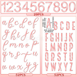 1 Set Geburtstagsthema Spiegeleffekt Acryl Geburtstag Cupcake Einlegekarte Dekoration&nbsp;AJEW-SP0001-76B