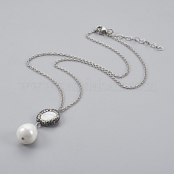 Colliers à pendentif perle&nbsp;NJEW-JN02286