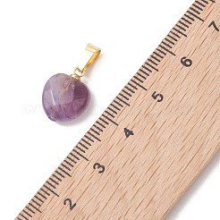 Pendenti d'ametista naturale&nbsp;PALLOY-JF05374-02