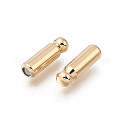 Messing-Anstecknadel-Endkappe&nbsp;FIND-Z123-01G