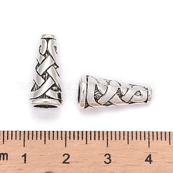 Cône de talon en alliage de style tibétain&nbsp;X-TIBEB-00821-AS-R