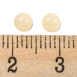 Natürliche weiße jadegefärbte Cabochons&nbsp;G-H309-03-24