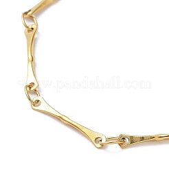 Ionenplattierung (IP) 304 Edelstahl-Gliederkettenarmbänder&nbsp;BJEW-K226-07G