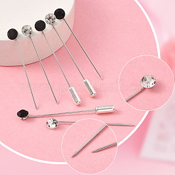 1 set di spille con strass in ferro&nbsp;AJEW-SC0031-23B