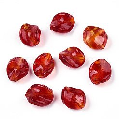 Perles de lampwork faites à la main transparentes&nbsp;LAMP-T011-17-B01
