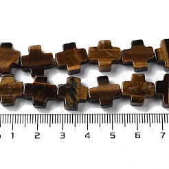 Natürlichen Tigerauge Perlen Stränge&nbsp;G-M418-B04-01