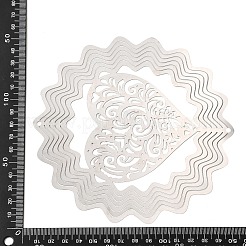 201 Edelstahl 3D drehbarer Hängewindspinner&nbsp;STAS-C166-01G-P