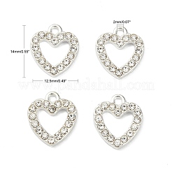Lega charms di strass&nbsp;X-ALRI-Q065-78S