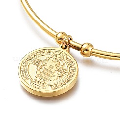 201 Edelstahl-Manschettenarmbänder&nbsp;BJEW-M284-04-1