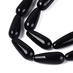 Chapelets de perles en verre opaques&nbsp;GLAA-Q113-03A-C06
