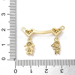 Pendentifs en laiton zircon cubique pavé&nbsp;KK-M287-06G-A