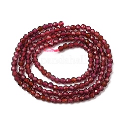 Natürlicher Granat Perlen Stränge&nbsp;G-A318-A04-2mm-01