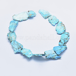 Brin de perles de jaspe impérial naturel&nbsp;G-E444-11C
