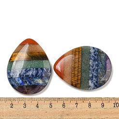 Chakra a goccia pietra naturale mista pietra preoccupante&nbsp;G-G132-01