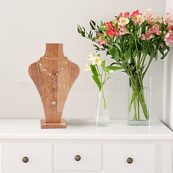 3 stücke 3 arten büste geformt holz anhänger halskette jewely display steht&nbsp;ODIS-DC0001-09