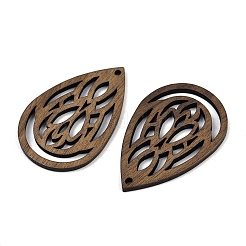 Pendentifs en bois de noyer&nbsp;WOOD-A025-04D