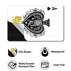 Wasserdichte Kartenaufkleber aus PVC-Kunststoff&nbsp;DIY-WH20044-005
