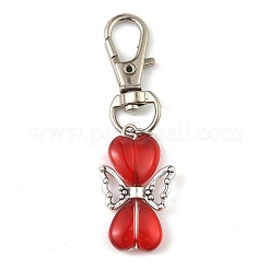 Décoration pendentif en verre ange&nbsp;X1-HJEW-JM01188