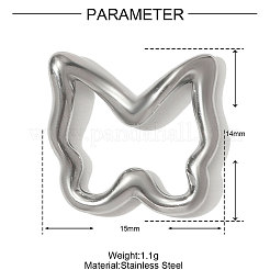 Colgantes de acero inoxidable 304&nbsp;STAS-OY001-23P
