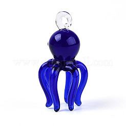 Gros pendentifs vernissées manuels&nbsp;LAMP-T025-06A