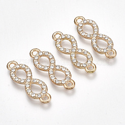 Conectores de enlaces de rhinestone de aleación&nbsp;ALRI-T004-20G