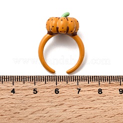 Manschettenringe aus Messing und Emaille für Damen&nbsp;RJEW-A087-01A