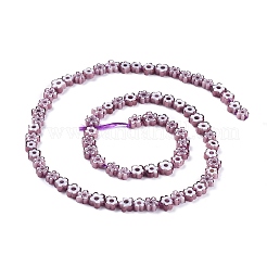 Handgemachte Millefiori-Glasperlen Stränge&nbsp;LS-LAMP-J035-6mm-10
