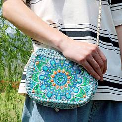 Kit de peinture diamant mandala à faire soi-même&nbsp;PW-WGB7FE0-01