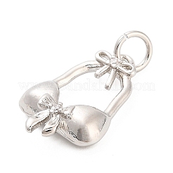 Ottone micro spianare pendenti zirconi&nbsp;KK-H527-06B-P