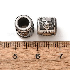 316 chirurgische Edelstahl-Europäische Perlen&nbsp;SA-CBA7555-01AS-04