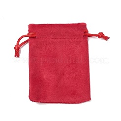 Bolsas de terciopelo para guardar joyas con cordón&nbsp;ABAG-P013-02A